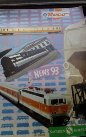 Catalogo treni novità Roco 1993 H0