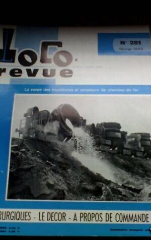 Loco Revue n°281 1968 Locomotori industra siderurgica