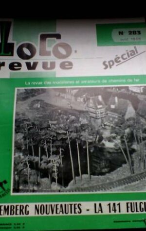 Loco Revue n°283 1968 Salone Norimberga La 141 Fulgurex