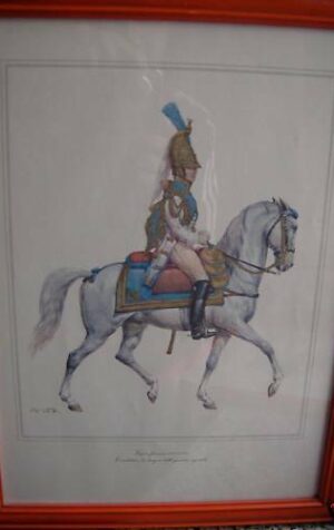 Trombettiere dei dragoni Guardia Impero francese 1804