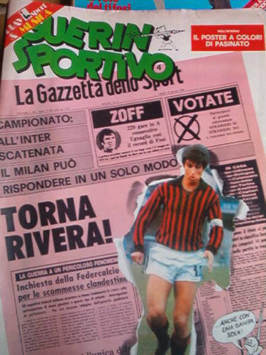 Guerin Sportivo 4 1980 Poster Pasinato + Film gol camp.