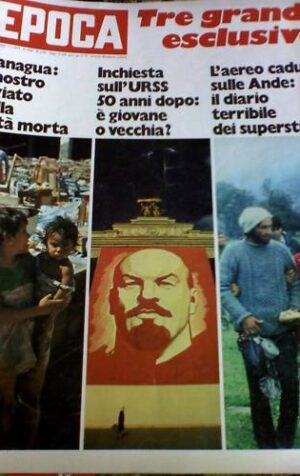 Epoca 1162 1973 Guerra Guatemala Managua - Moda in URSS