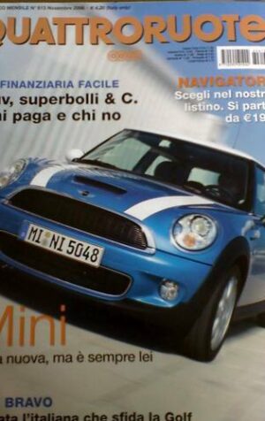 Quattroruote 613 2006 Mini Ferrari Pininfarina P4/5