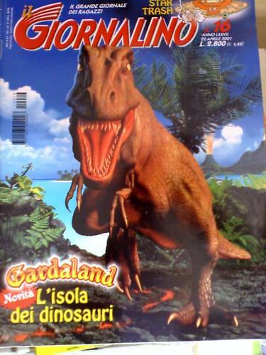 Il Giornalino 16 2001 Richiamo della foresta di TOPPI