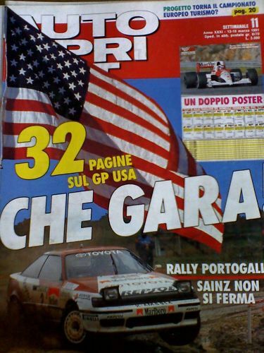Autosprint 11 1991 Rally Portogallo Sainz non si ferma