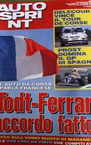 Autosprint 19 1993 Tutte le auto del Gran Premio Spagna