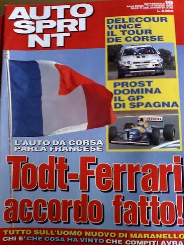 Autosprint 19 1993 Tutte le auto del Gran Premio Spagna