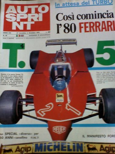 Autosprint 48 1979 La nuova Ferrari T5 senza turbo