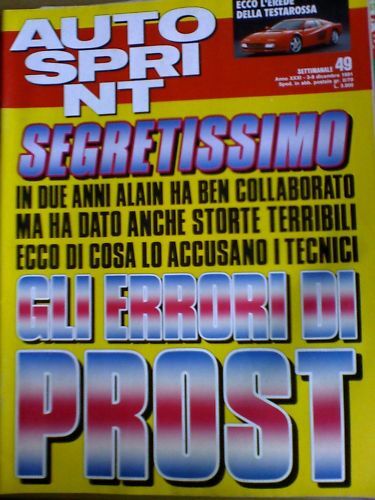 Autosprint 49 1991 Ecco l'erede Ferrari Testarossa