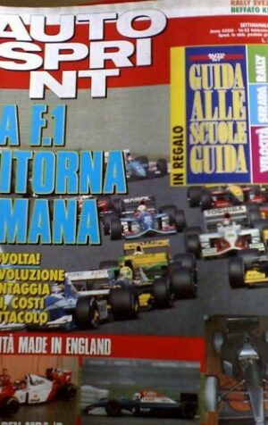 Autosprint 7 1993 Il personaggio Mika Hakkinen