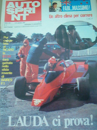 Autosprint 2 1979 Niki Lauda Alfa Romeo BT48