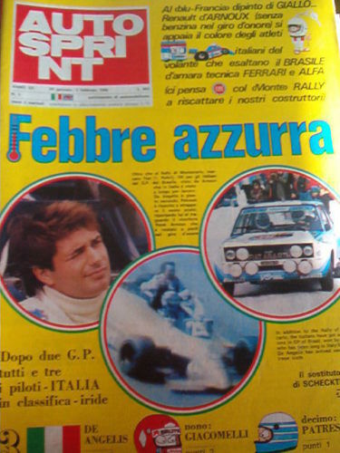 Autosprint 5 1980 BMW 2000 Turbo Porsche 924 935