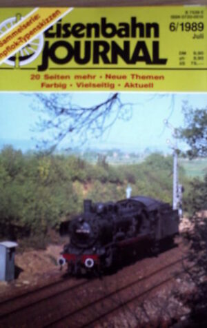 Eisenbahn Journal 6 1989 40 jahre DB 40 Jahre E 10