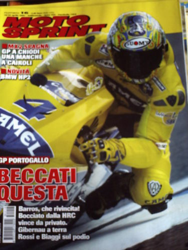 Motosprint 16 2005 Novità BMW HP 2 - Gibernau