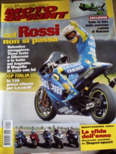 Motosprint 23 2004 Nakano Valentino Rossi Nakano