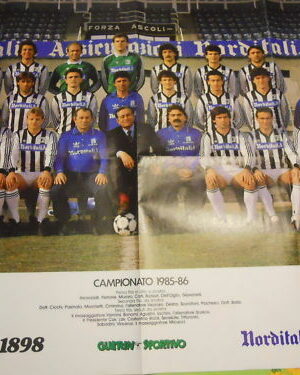 Poster Ascoli 1985-86 ( Rozzi) 80x52
