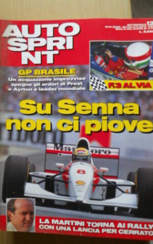 Autosprint 13 1993 Gp Brasile Su Senna non ci piove