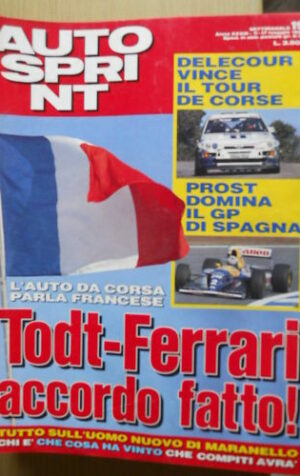 Autosprint 19 1993 Prost domina il Gp di Spagna