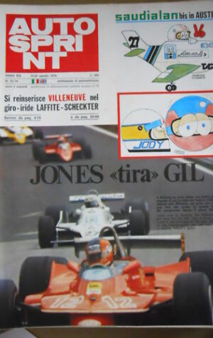Autosprint 33/34 1979 Villeuneuve Laffitte Scheckter