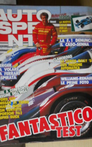 Autosprint 41 1988 La Formula 1 denuncia il caso SENNA