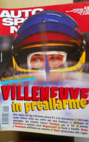 Autosprint 42 1995 Jacques Villenuve Williams