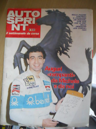 Autosprint 52 1983 Con favoloso poster Ferrari immagini