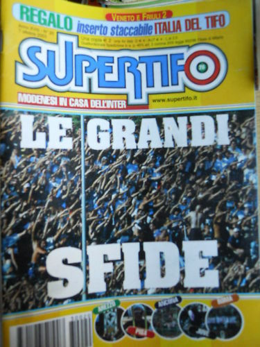 Supertifo 20 2003 Ultras Arezzo Brescia Pisa