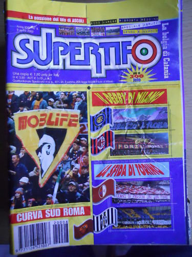 Supertifo 8 2002 Ultras Catania Roma Varese
