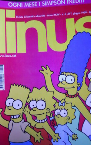 LINUS 6 1999 Peanuts di Charles M. Schulz