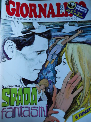 Giornalino 35 1982 Il commissario Spada G. De Luca + in