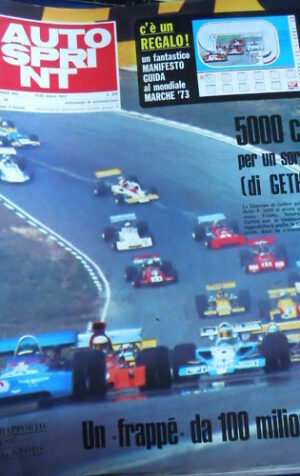 Autosprint 12 1973 con POSTER Guida Marche 1973