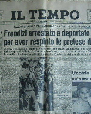 Il Tempo 88 1962 Vittoria Argentina dei Peronisti