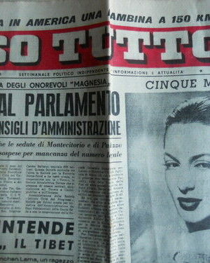 So Tutto 50 1949 Yvonne Sanson Poppea Quo Vadis