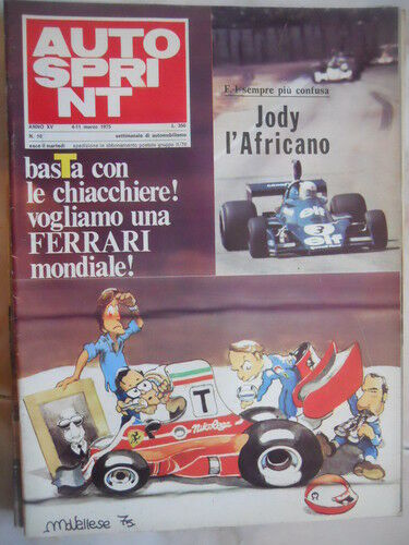 Autosprint 10 1975 Parliamo di Lancia Stratos