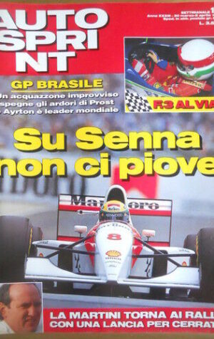 Autosprint 13 1993 Gp Brasile su Senna non ci piove
