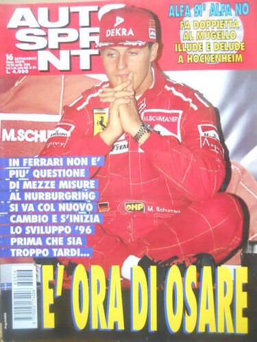 Autosprint 16 1996 Alfa Romeo 155 illude e delude