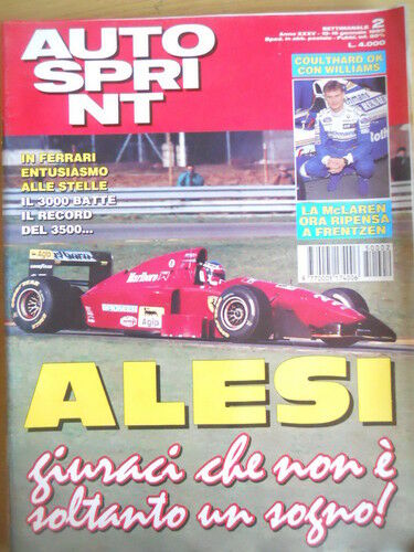Autosprint 2 1995 Il personaggio Jacques Villeneuve