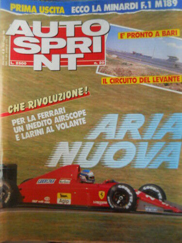 Autosprint 20 1989 Speciale servizio e Foto Gp Monaco