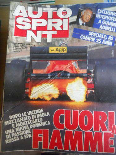Autosprint 22 1985 Intervista esclusiva Gianni Agnelli