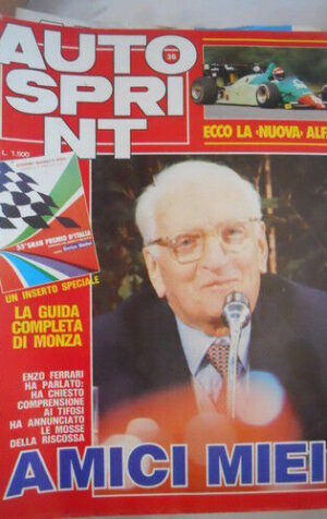 Autosprint 36 1984 con inserto 56° gran premio Monza