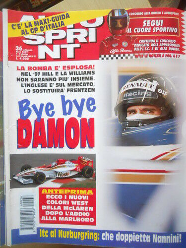 Autosprint 36 1996 Maxi guida al Gp Italia Monza