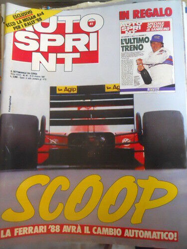 Autosprint 41 1987 Speciale Lancia Delta HF Biasion