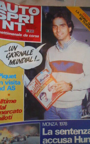 Autosprint 46 1983 Monza 1978 sentenza accusa Hunt