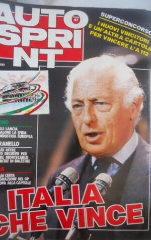 Autosprint 47 1984 Mike Thackwell professione pericolo