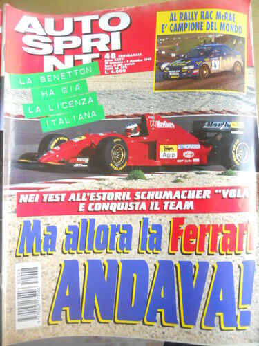Autosprint 48 1995 Al Rally Rac McRae campione mondo