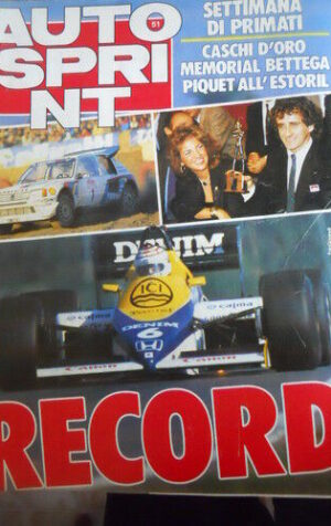 Autosprint 51 1985 memorial Bettega Piquet all'Estoril