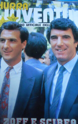 Hurrà Juventus 7/8 1988 Dino Zoff Gaetano Scirea