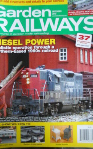 Garden Railways 12 2010 - Diesel Power  realistic opera