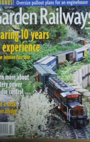 Garden Railways 2 2001 Build a deck girder bridge