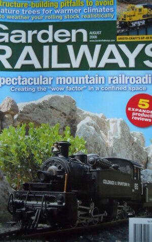 Garden Railways 6 2008 - Building an immaginative railw